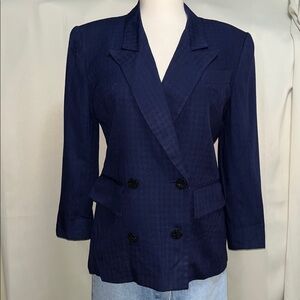 Suitable Petites houndstooth doubled breasted Blazer